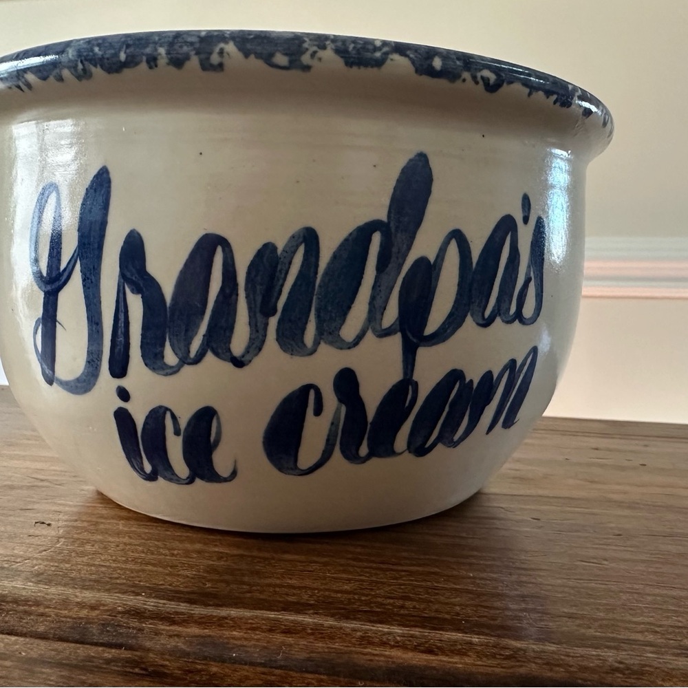 Vintage Ceramic Ice Cream Bowl